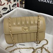 Chanel Diana Timeless Dark Brown Quilted Leather Crossbody Bag AS1499 Size 23x14x7cm - 2