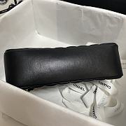 Chanel Diana Timeless Dark Brown Quilted Leather Crossbody Bag In Black AS1499 Size 23x14x7cm - 5