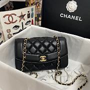 Chanel Sac A Main Diana Princess In Black AS1488 Size 23x14x7cm - 1