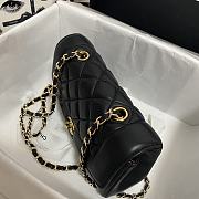 Chanel Sac A Main Diana Princess In Black AS1488 Size 23x14x7cm - 5