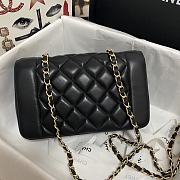 Chanel Sac A Main Diana Princess In Black AS1488 Size 23x14x7cm - 3