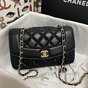Chanel Sac A Main Diana Princess In Black AS1488 Size 23x14x7cm - 2