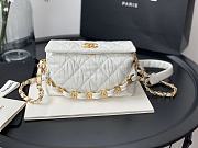 Chanel Hobo Bag 2021 In White Size 13x19x7cm - 1