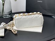 Chanel Hobo Bag 2021 In White Size 13x19x7cm - 6