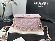 Chanel Hobo Bag 2021 In Pink Size 13x19x7cm - 1