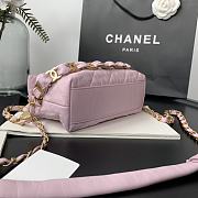 Chanel Hobo Bag 2021 In Pink Size 13x19x7cm - 3