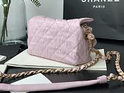Chanel Hobo Bag 2021 In Pink Size 13x19x7cm - 4