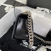 Chanel Multi Chain Boy Bag Size 12x20x8.5cm - 6