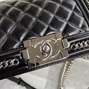 Chanel Multi Chain Boy Bag Size 12x20x8.5cm - 2