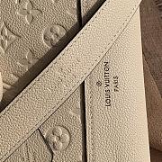 Louis Vuitton Alma BB Monogram Empreinte Leather In White 25cm - 6