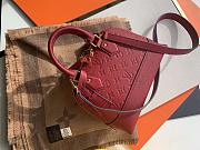 Louis Vuitton Alma BB Monogram Empreinte Leather In Red 25cm - 1