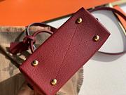 Louis Vuitton Alma BB Monogram Empreinte Leather In Red 25cm - 3