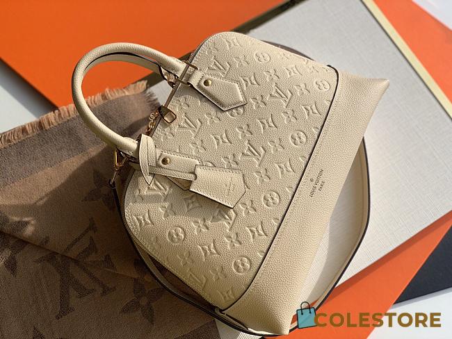 Louis Vuitton Neo Alma BB Monogram In White M44832 Size 32cm - 1