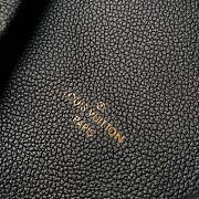 Louis Vuitton V Tote MM Monogram Handbag In Black M44884 Size 36x27x16cm - 6