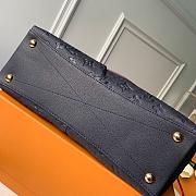 Louis Vuitton Monogram Handbag In Black&Red M44884 Size 36cm - 5