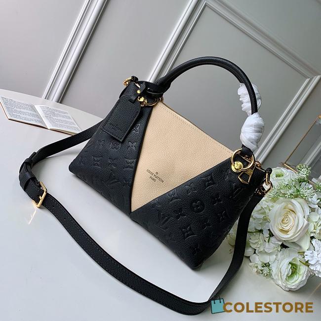 Louis Vuitton Monogram Handbag In Black&Beige M44884 Size 27cm - 1
