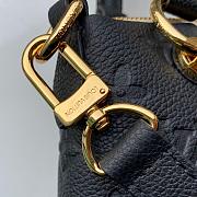 Louis Vuitton Monogram Handbag In Black&Beige M44884 Size 27cm - 6