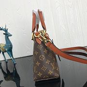 Louis Vuitton Monogram Canvas V BB Tote Bag In Black 27cm - 2