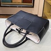 Bottega Veneta Arco Tote Bag In Black 44052 Size 36x24x12cm - 5