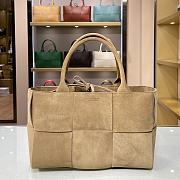 Bottega Veneta® Men's Large Arco Tote Bag in Beige / Black. Shop