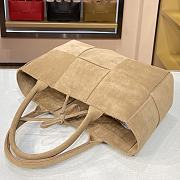Bottega Veneta® Men's Large Arco Tote Bag in Beige / Black. Shop