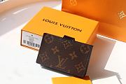 Louis Vuitton Card Holder Monogram In Black M69761 Size 10x8x2cm - 6