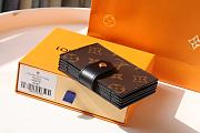 Louis Vuitton Card Holder Monogram In Black M69761 Size 10x8x2cm - 5