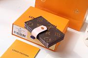 Louis Vuitton Card Holder Monogram In Pink M69761 Size 10x8x2cm - 6