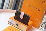 Louis Vuitton Card Holder Monogram In Pink M69761 Size 10x8x2cm - 4
