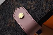 Louis Vuitton Card Holder Monogram In Pink M69761 Size 10x8x2cm - 5