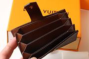 Louis Vuitton Card Holder Monogram In Brown M69761 Size 10x8x2cm - 5