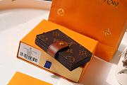 Louis Vuitton Card Holder Monogram In Brown M69761 Size 10x8x2cm - 4