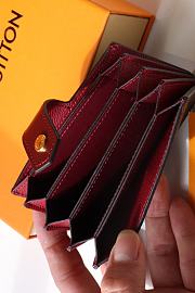 Louis Vuitton Card Holder Monogram In Wine M69761 Size 10x8x2cm - 2