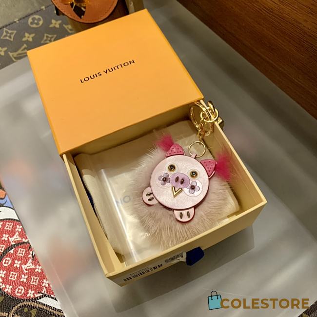 Louis Vuitton Key Ring Lovely Pig  - 1