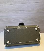 Delvaux Brilliant MM Surpique In Rodeo Calf Size 20x12x15cm - 5