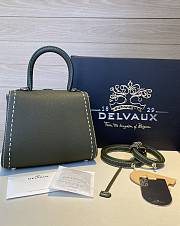 Delvaux Brilliant MM Surpique In Rodeo Calf Size 20x12x15cm - 2