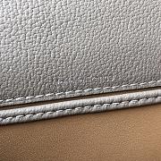 Delvaux Brilliant MM Surpique In Grey Rodeo Calf Size 20x12x15cm - 6