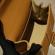Delvaux Brilliant MM Surpique In Brown Rodeo Calf Size 20x12x15cm - 3
