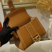 Delvaux Brilliant MM Surpique In Brown Rodeo Calf Size 20x12x15cm - 6