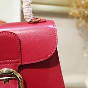 Delvaux Brilliant Mini In Red Box Calf Size 20x12x15cm - 4