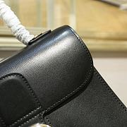 Delvaux Brilliant Mini In Grey Box Calf Size 24x13x21cm - 5