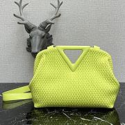 Bottega Veneta Point Top-Handle Bag In Lemond 661986 Size 35×12×6.5cm - 1