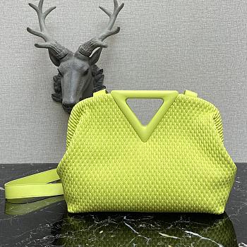 Bottega Veneta Point Top-Handle Bag In Lemond 661986 Size 35×12×6.5cm