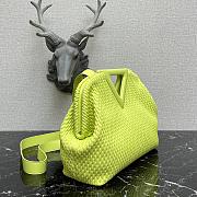Bottega Veneta Point Top-Handle Bag In Lemond 661986 Size 35×12×6.5cm - 5