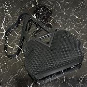 Bottega Veneta Point Top-Handle Bag In Black 661986 Size 35×12×6.5cm - 5