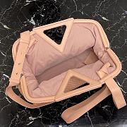 Bottega Veneta Point Top-Handle Bag In Pink 661986 Size 35×12×6.5cm - 3