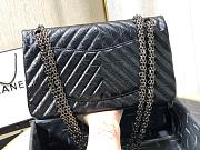 Chanel Lambskin & Black Metal Handbag Size 25cm - 6