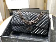 Chanel Lambskin & Black Metal Handbag Size 25cm - 5