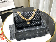 Chanel Lambskin & Gold-tone Metal Handbag Size 25cm - 6