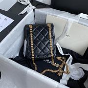Chanel Mini Reissue Phone Crossbody Bag In Black Size 17x13x5.5cm - 5